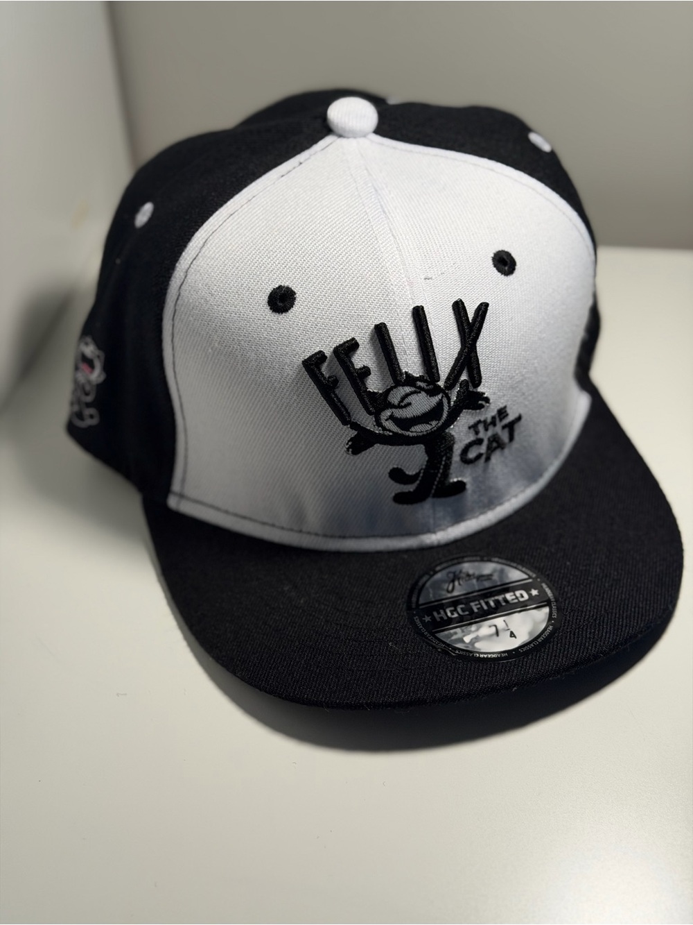 Felix the Cat Black & White Fitted Hat